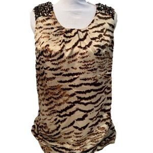 Dash Top Tank Top Size XXS.
Animal Print Beige Brown Black Top Tank Women
NWT